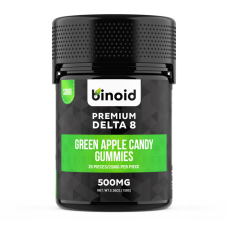 Delta 8 THC Gummies - Green Apple Candy